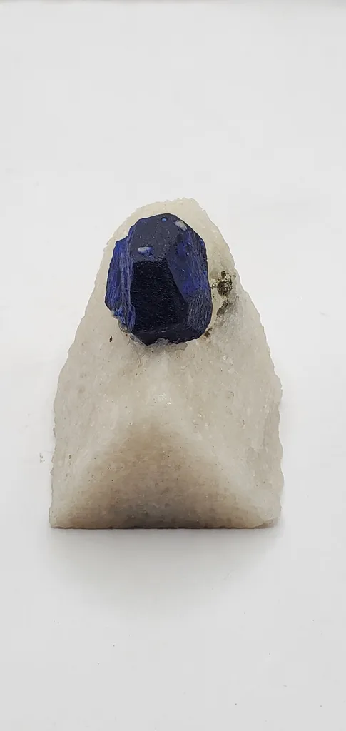 110 Grams Natural Lazurite Pyrite Specimen From Badakhshan Afghanistan's Mineral image