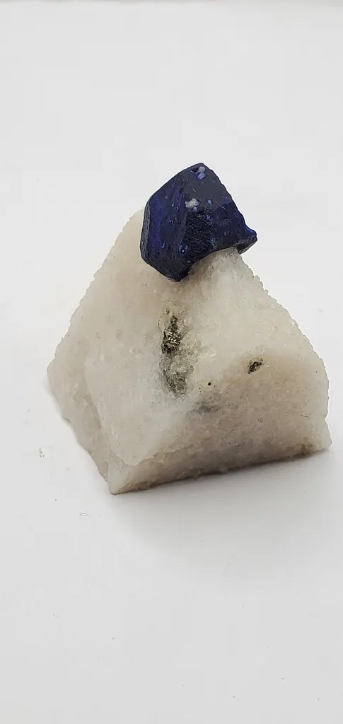 110 Grams Natural Lazurite Pyrite Specimen From Badakhshan Afghanistan's Mineral - image 4