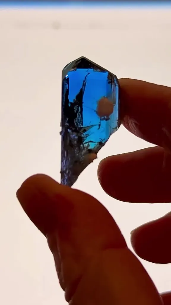 11.1 GRAMS OF INTENSE Tanzanite COLOR image
