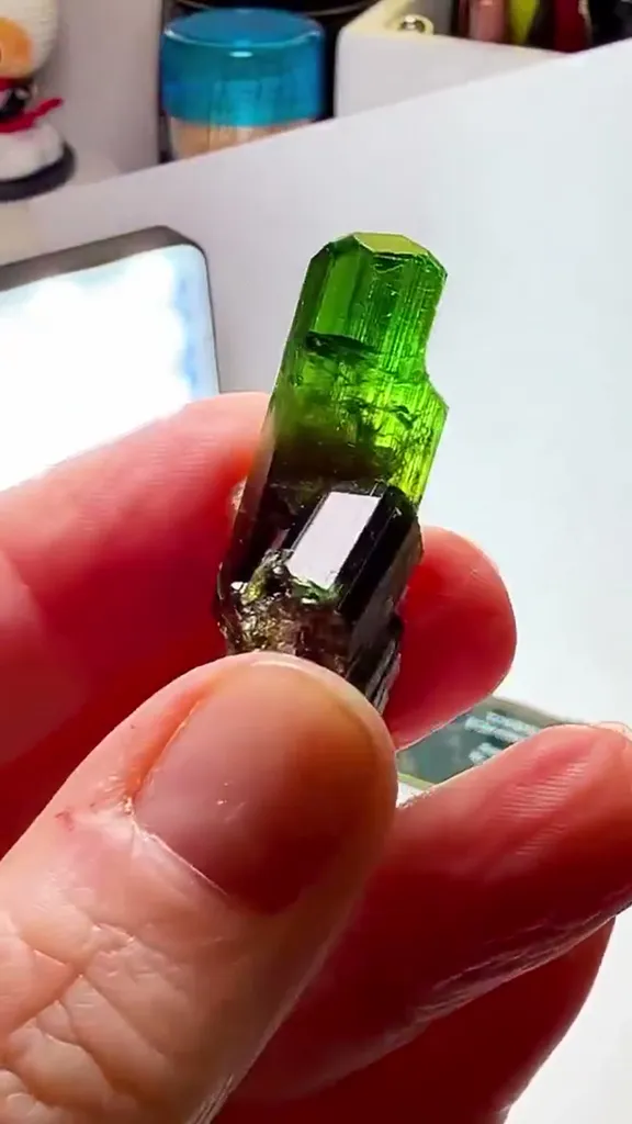 11.47 GRAMS OF CHROME Dravite MAGIC - image 3
