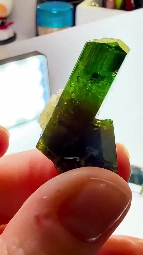 11.47 GRAMS OF CHROME Dravite MAGIC - image 4