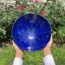12 Inch Stunning Lapis Lazuli Bowl From the origin of Afghanistan - image 4