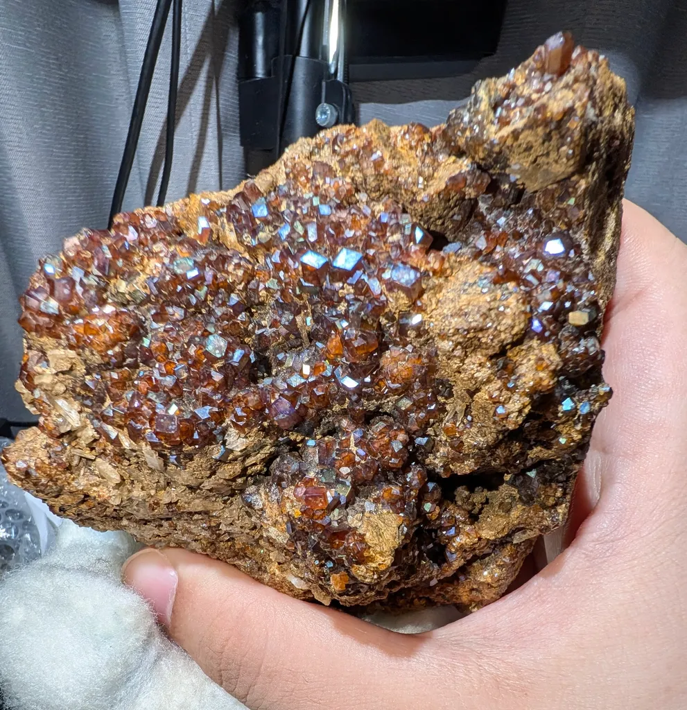1,550g Rainbow Garnet – Gyōjagaeri-dake, Tenkawa Village, Nara Prefecture, Japan - image 2