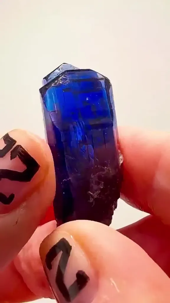 21.3 GRAMS OF DOUBLE Tanzanite FIRE - image 2