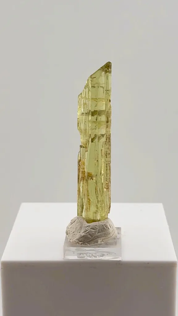 22.00 gram Spodumene var. Triphane from Kunar Province, Afghanistan image