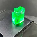 2.36 Gram Natural Emerald Faceted Grade Chunk  From Swat Valley Pakistan - image 1