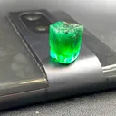 2.52 Gram Natural Emerald Faceted Grade Chunk From Swat Valley Pakistan - image 2
