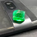 2.52 Gram Natural Emerald Faceted Grade Chunk From Swat Valley Pakistan - image 1