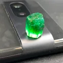 2.52 Gram Natural Emerald Faceted Grade Chunk From Swat Valley Pakistan - image 3