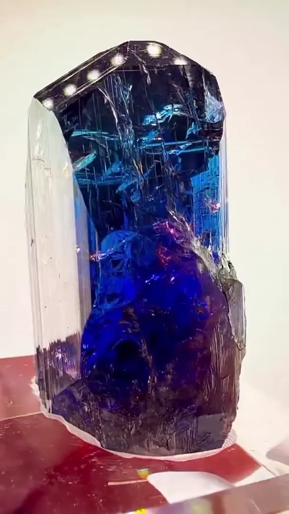 27.38 GRAMS OF NATURAL Tanzanite INSANITY - image 2