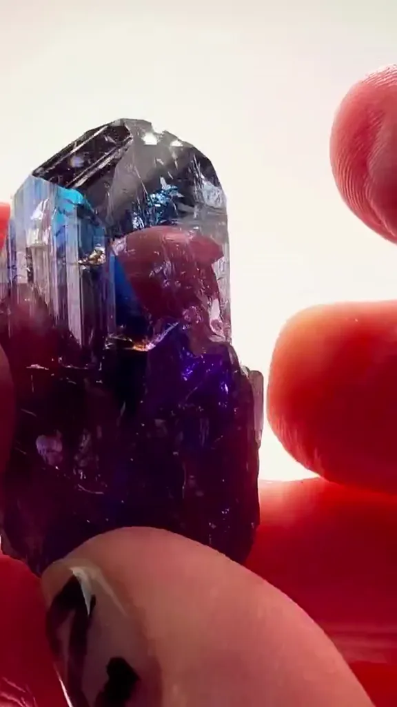 27.38 GRAMS OF NATURAL Tanzanite INSANITY - image 4