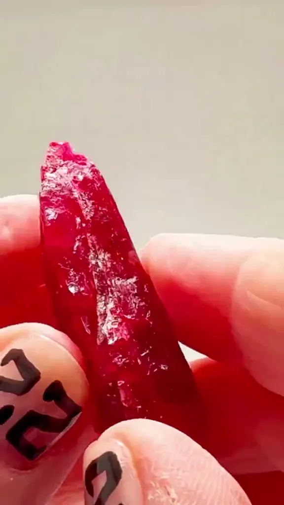 29.22 GRAMS OF CHERRY Rhodonite FIRE - image 3