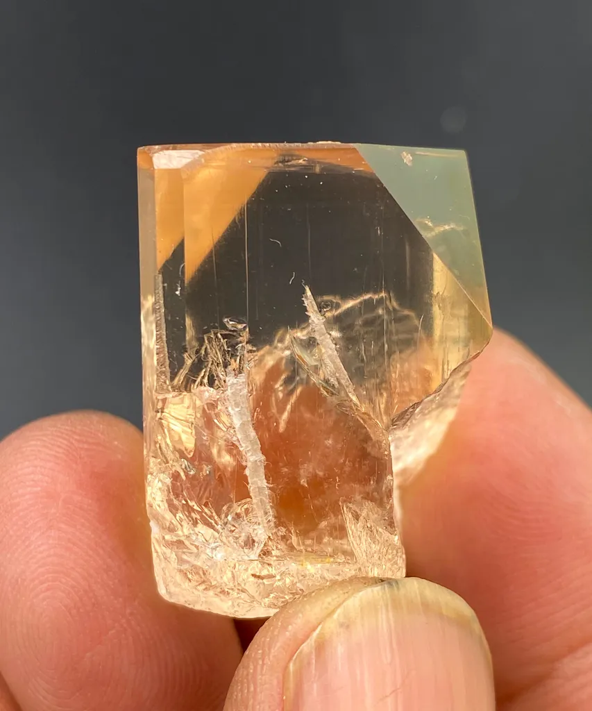 29.50 Grams Cutting Grade Natural Topaz from Pakistan, Gilgit-Baltistan, Shigar District, Basha Valley - image 2