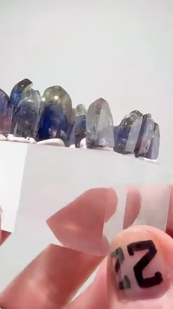 33.5 GRAMS OF NATURAL Tanzanite FIRE - image 3