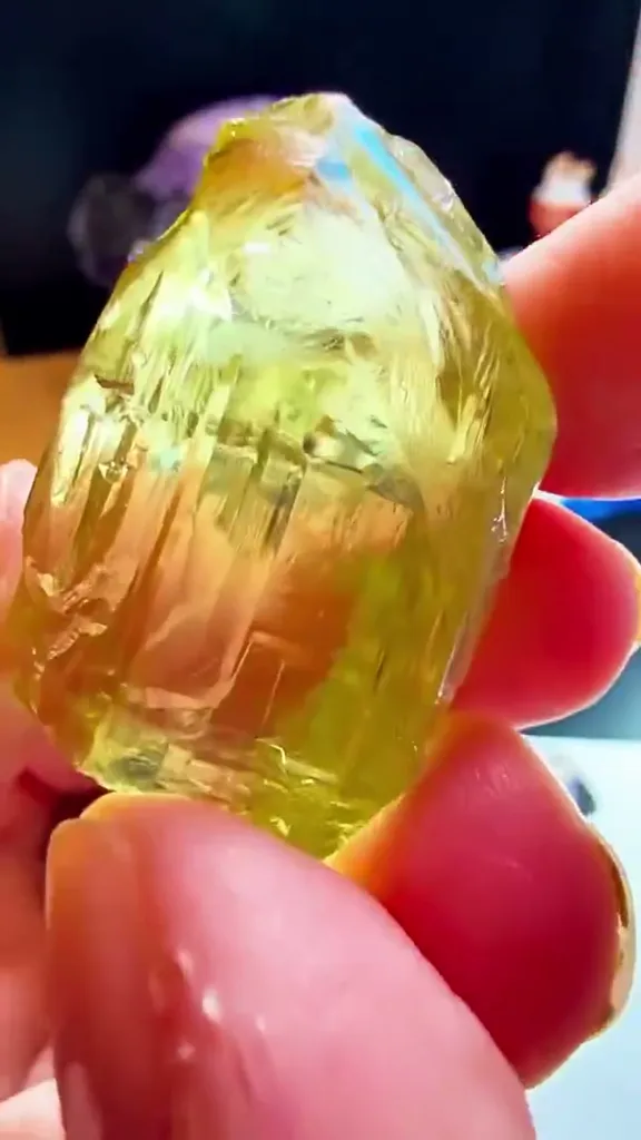 33.58 GRAMS OF UKRAINIAN Heliodor PERFECTION - image 4