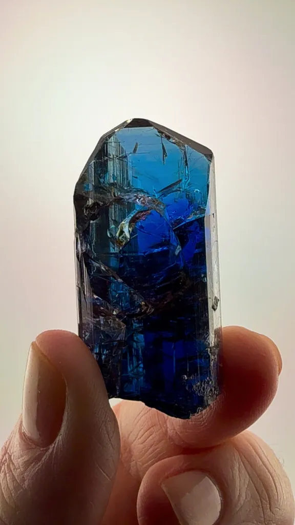 38.88 grams of pure Tanzanite natural beauty. - image 7