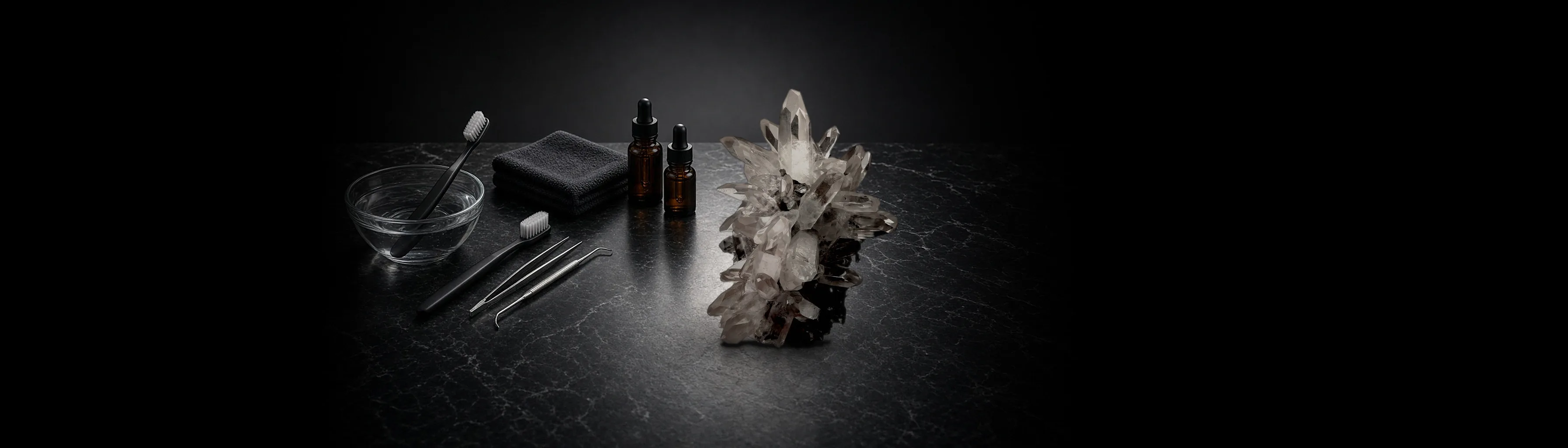 How to Clean Minerals by Type (And the Cleaners That Quietly Ruin Them)