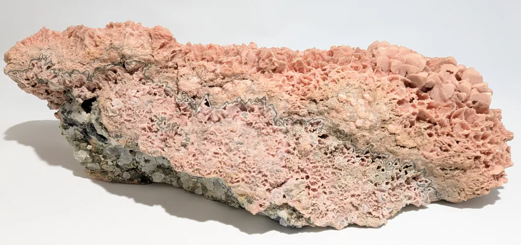 4.7 kg Rhodochrosite Pseudomorph after Calcite from Oppu Mine, Japan - image 7