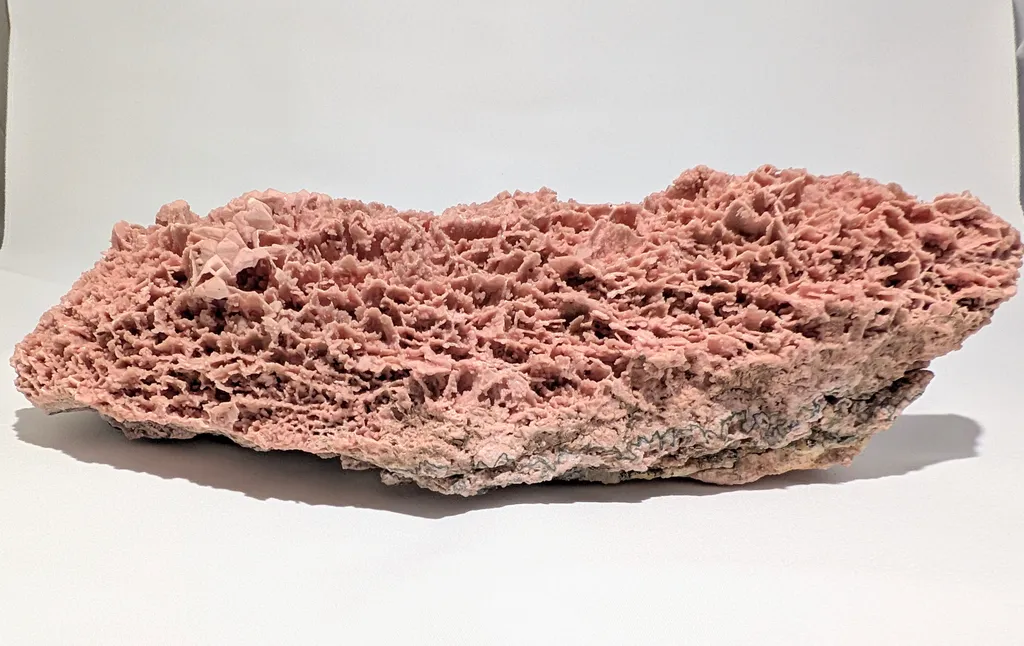 4.7 kg Rhodochrosite Pseudomorph after Calcite from Oppu Mine, Japan - image 2