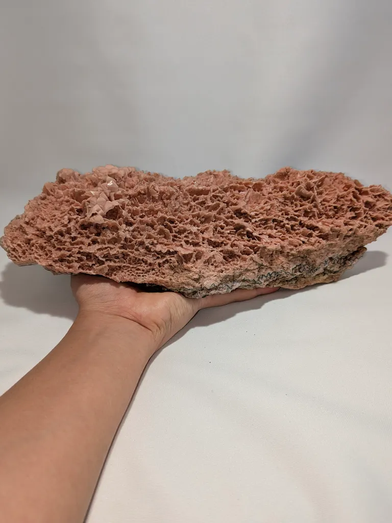 4.7 kg Rhodochrosite Pseudomorph after Calcite from Oppu Mine, Japan - image 3