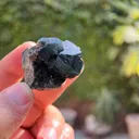 52 Gram Rare Terminated Riebeckite Inclusion Inside Blue Quartz On Mother Rock From Pakistan - image 7