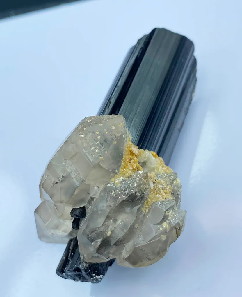 53 Grams Schorl with Quartz  from Pakistan, Gilgit-Baltistan, Shigar District, Basha Valley - image 5