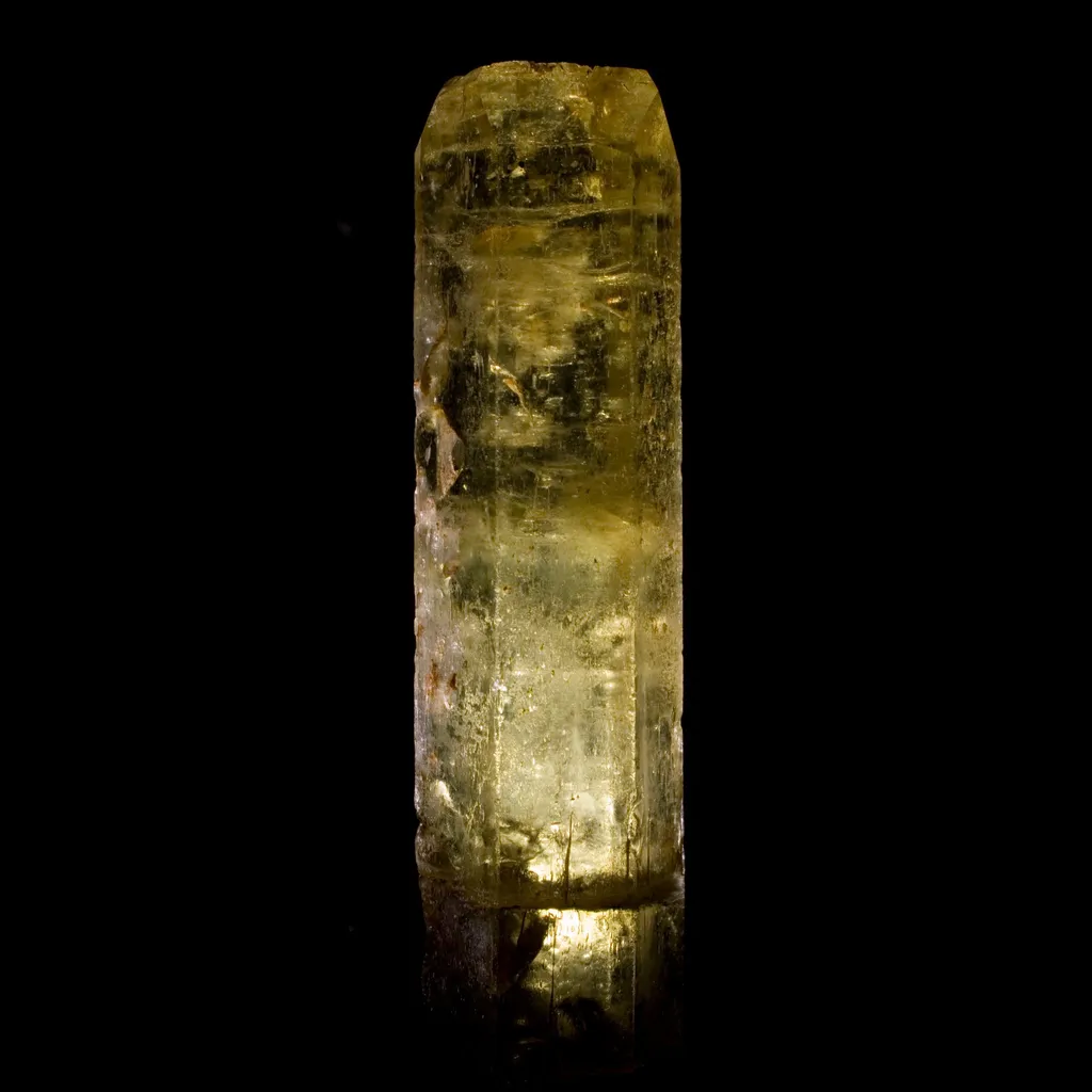 595 Carat Heliodor Natural Gemstone Crystal image