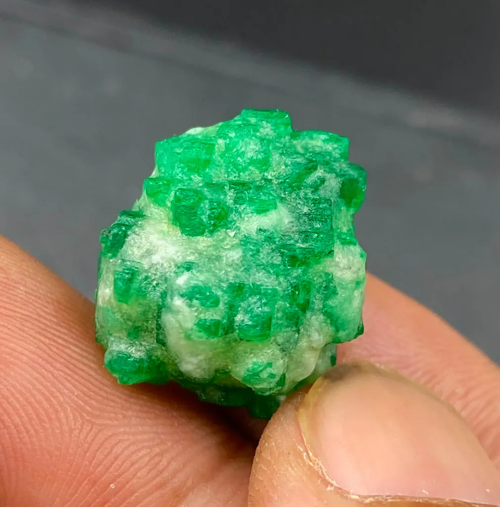 6.00 Gram Natural Emerald Specimen From Swat Valley Pakistan - image 5