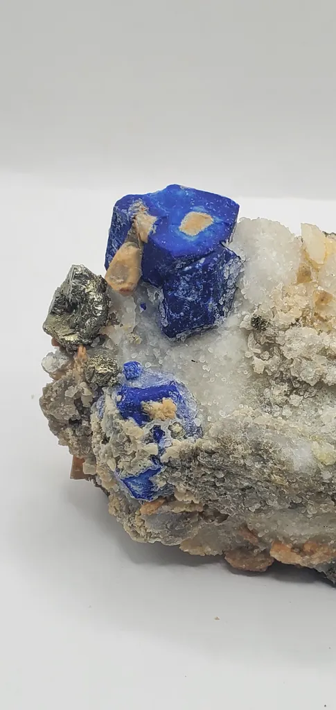 630 Grams Lazurite Pyrite Fluorescent Phlogopite and with some other Minerals image
