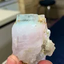 64.3g Natural Bi-Color Beryl Crystal (Aqua-Morganite) – Fully Terminated – Skardu, Pakistan - image 2