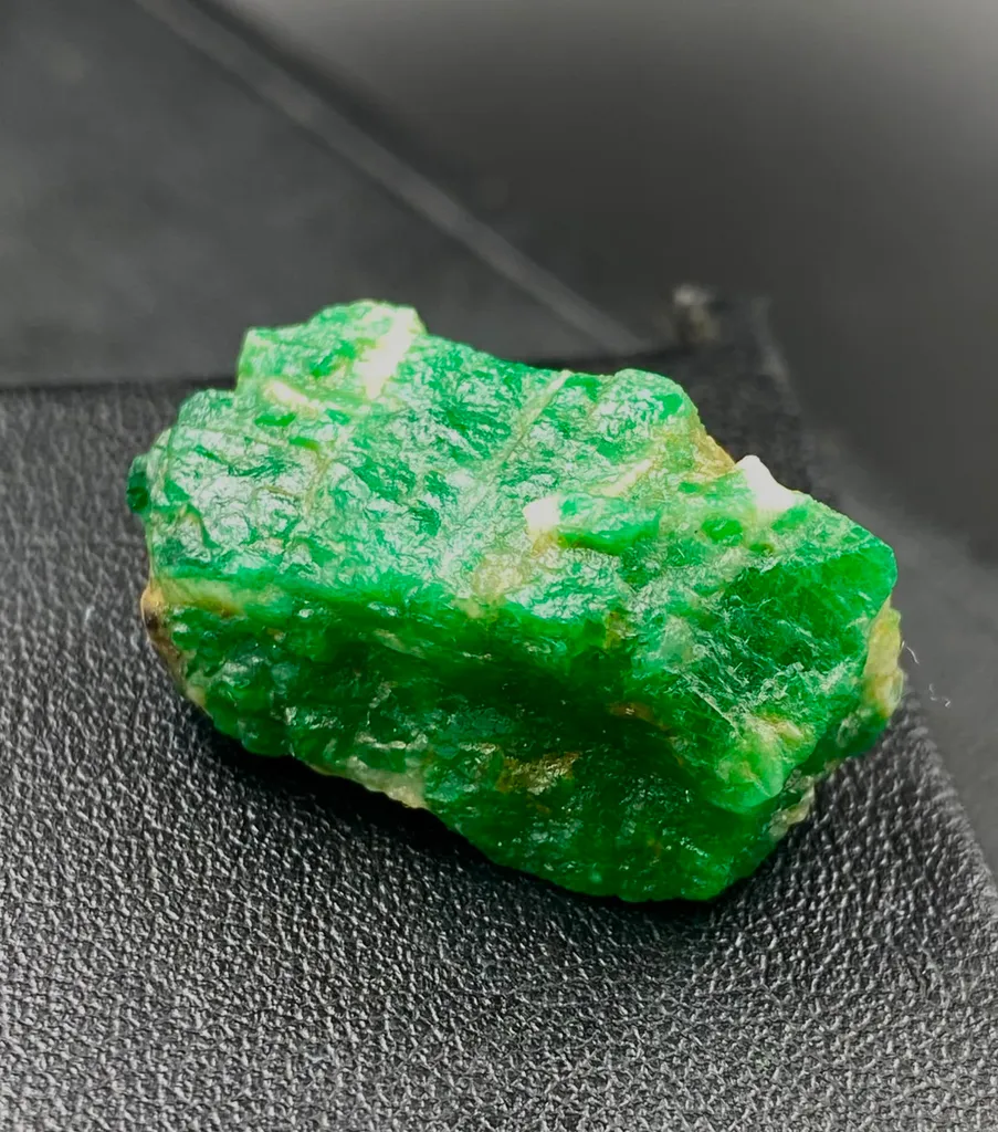 8.00 Gram Natural Emerald Specimen Chunk From Swat Valley Pakistan - image 3