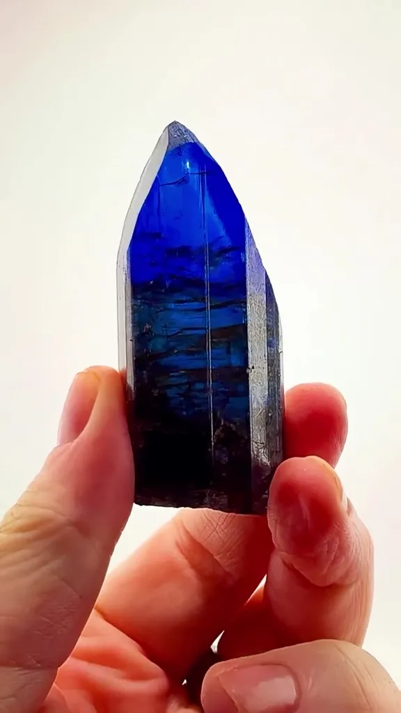 84.38 GRAMS OF PURE Tanzanite FIRE image