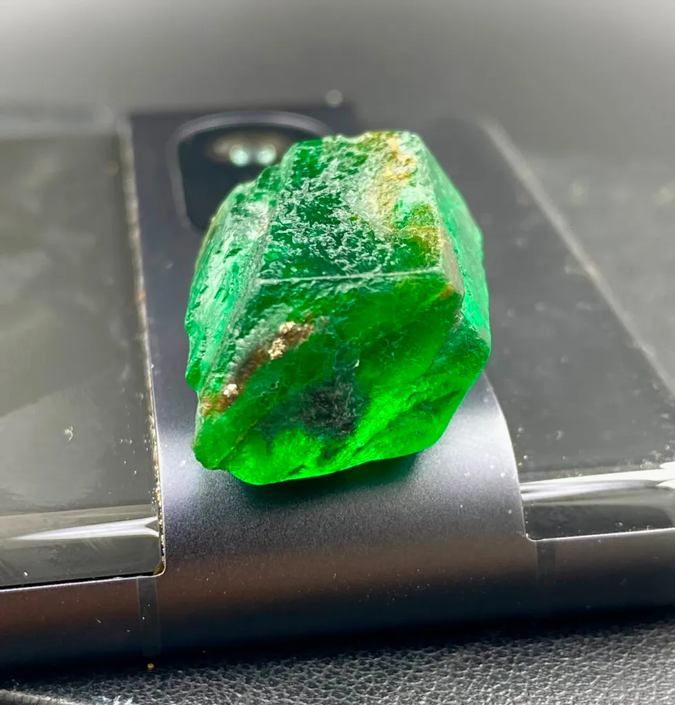 8.80 Gram Faceted Grade Natural Emerald From Swat Valley Pakistan - image 6