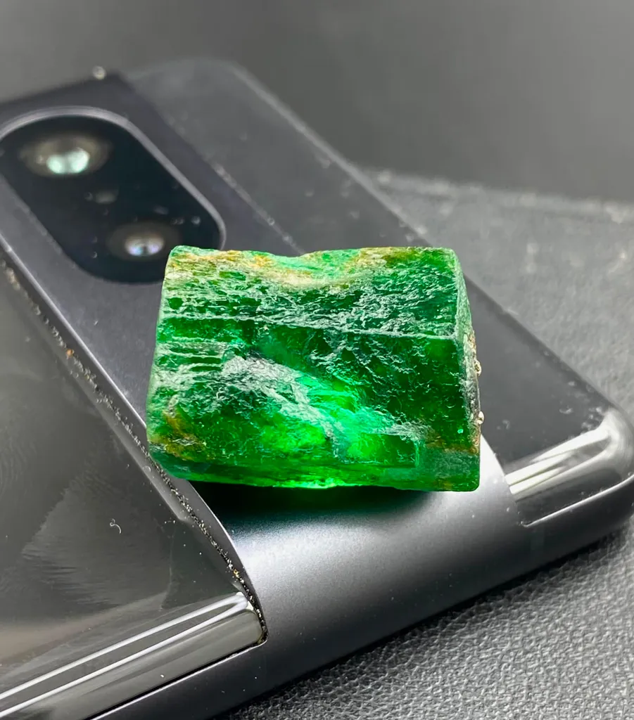 8.80 Gram Faceted Grade Natural Emerald From Swat Valley Pakistan - image 3