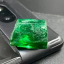 8.80 Gram Faceted Grade Natural Emerald From Swat Valley Pakistan - image 2