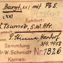 specimen