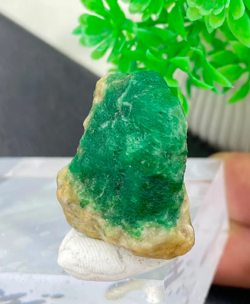 98 Ct Green Emerald Specimen, Origin Swat Valley Pakistan image