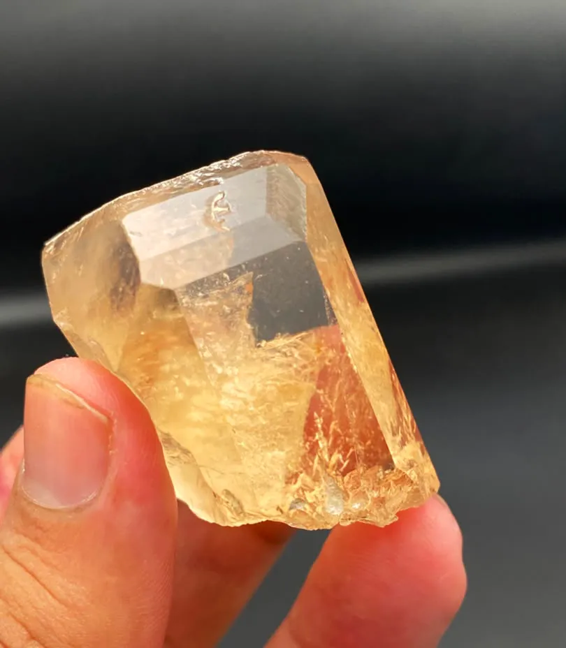 98 Grams Cutting Grade  Natural  Topaz from Pakistan, Gilgit-Baltistan, Shigar District, Basha Valley image