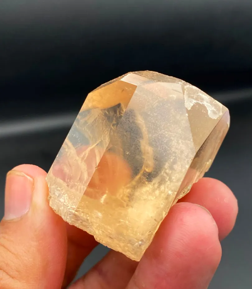 98 Grams Cutting Grade  Natural  Topaz from Pakistan, Gilgit-Baltistan, Shigar District, Basha Valley - image 3