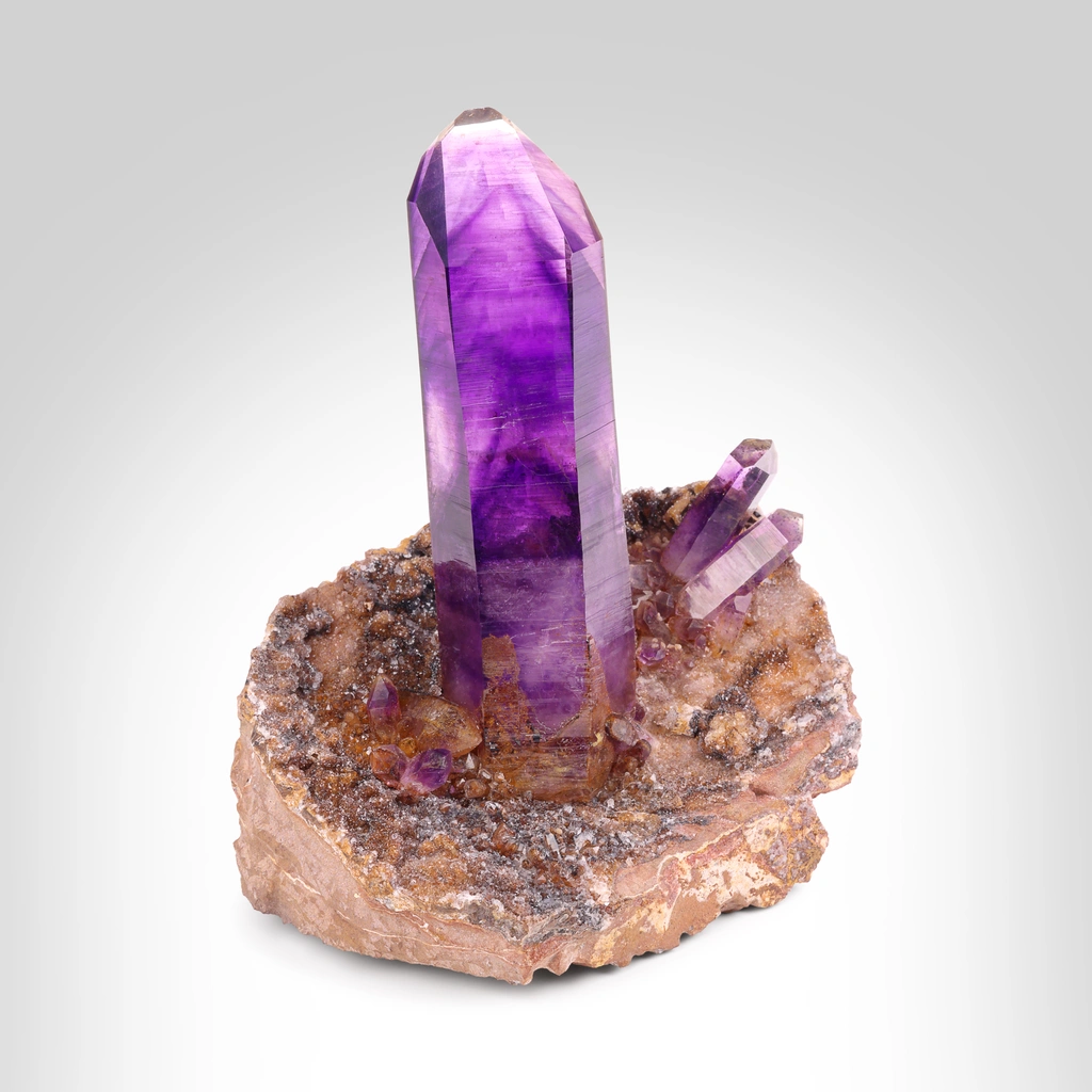 Amethyst from Goboboseb, Nabimia