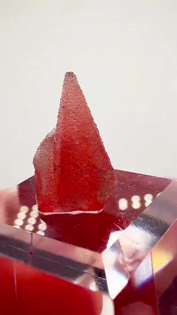 A LIL’ FROSTED Rhodochrosite STUNNER - image 4