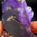 A true Illinois heavyweight … 1,540 grams of collector-grade Fluorite from… - image 2