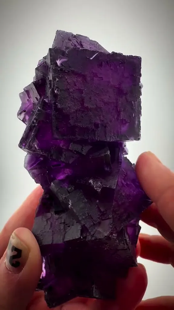 Absolute Beauty Denton Mine Fluorite, Hardin County, Illinois image
