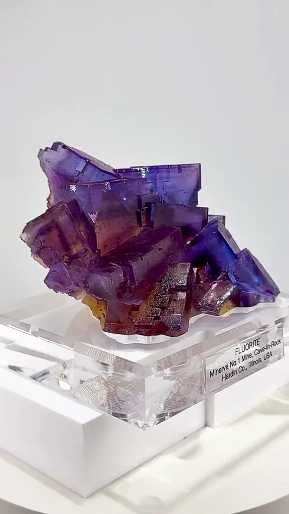 Absolute Illinois Fluorite perfection image