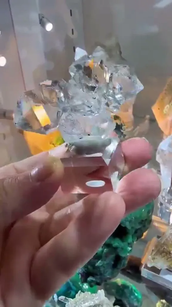 Absolute Stunning Herkimer Diamond Cluster - image 3