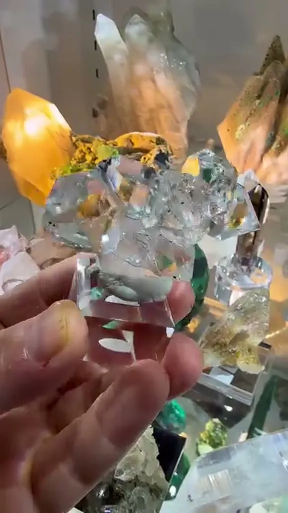 Absolute Stunning Herkimer Diamond Cluster image