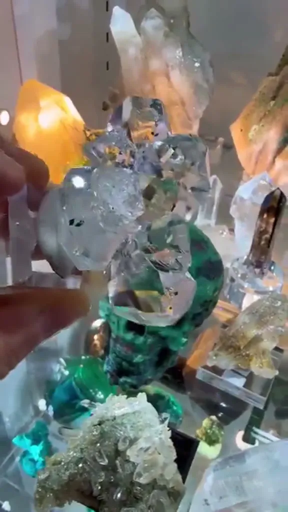 Absolute Stunning Herkimer Diamond Cluster - image 2