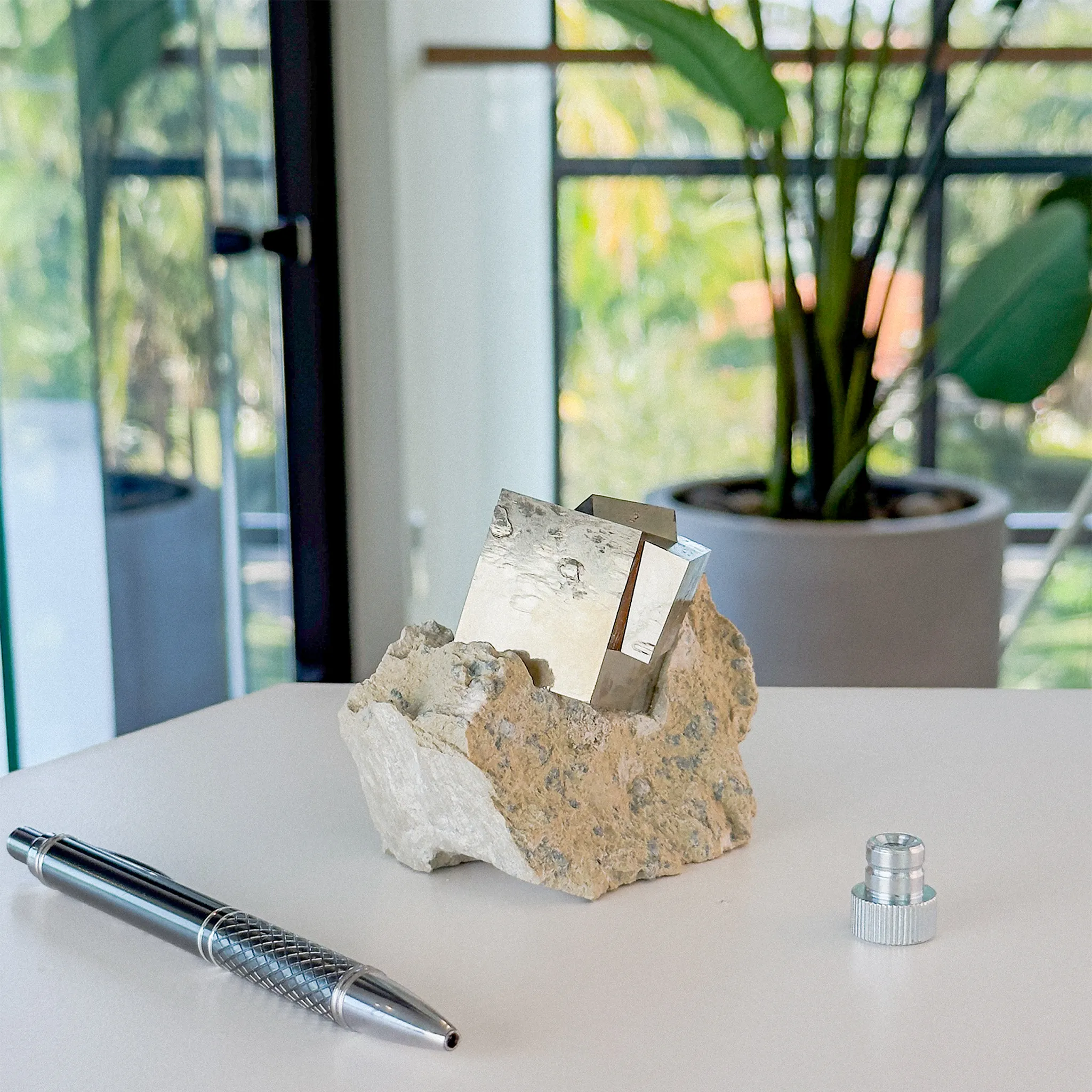 Abstract Multi Cube Pyrite - image 2