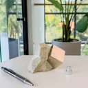 Abstract Single Cube on matrix - image 2