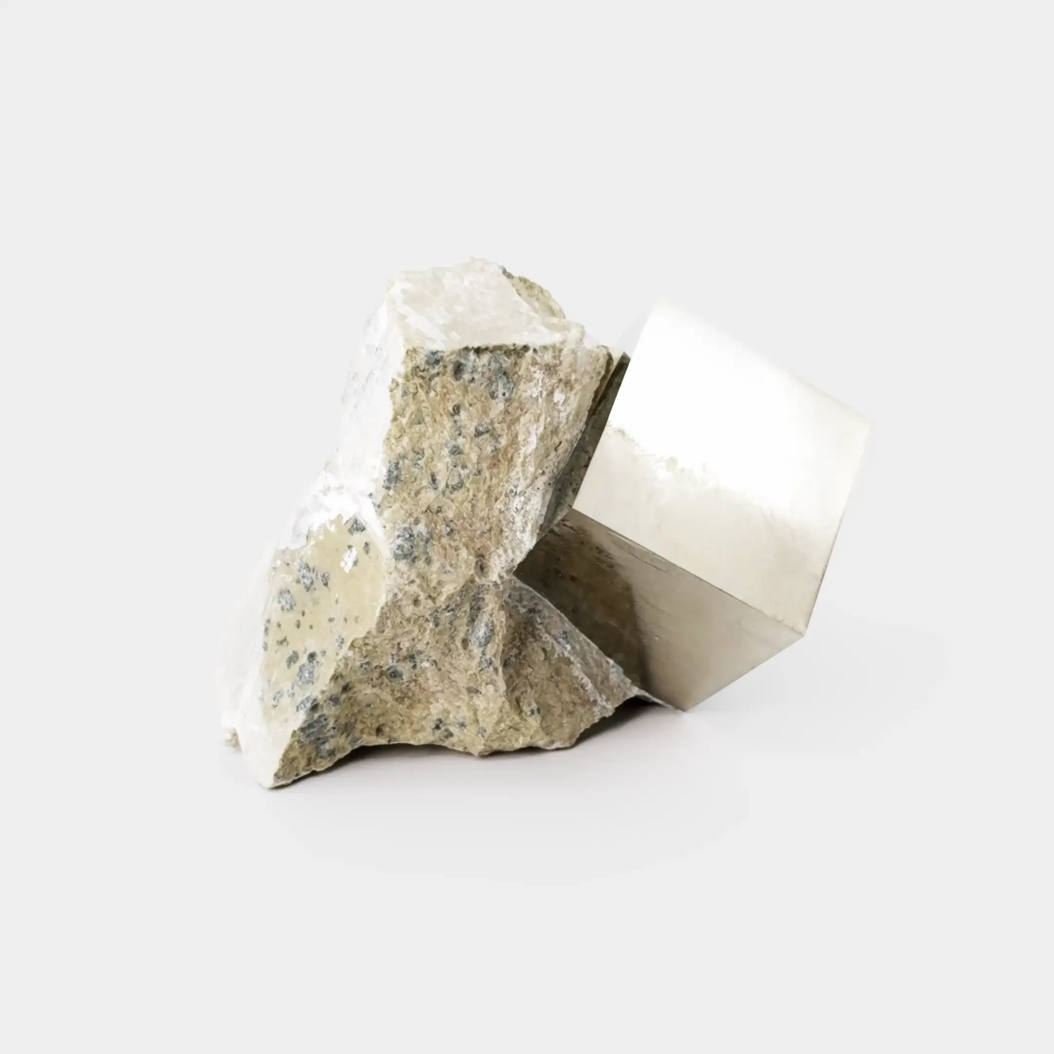 Abstract Single Cube on matrix - image 1